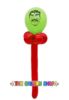 Picture of Hulk  Face Wand - Balloon