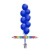 Picture of 11 Inch Helium Balloon Bouquet of 8