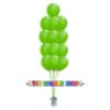 Picture of 11 Inch Helium Balloon Bouquet of 13