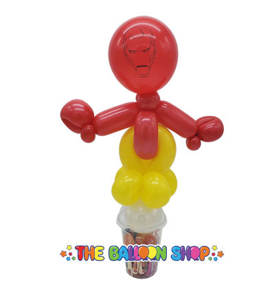 Picture of Iron Man Loopy - Balloon Candy Cup