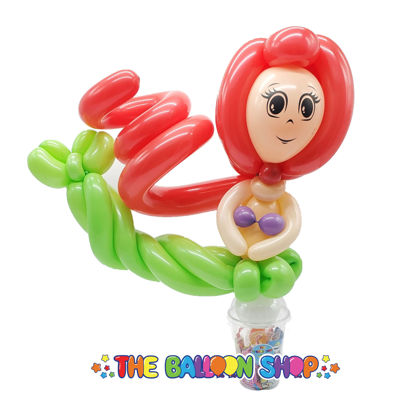 Picture of Deluxe Mermaid  - Balloon Candy Cup