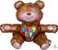 Picture of 19'' Happy Birthday Bear (air-filled)