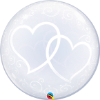 Picture of Clear Wedding Heart 3FT  Giant Balloon (helium-filled)