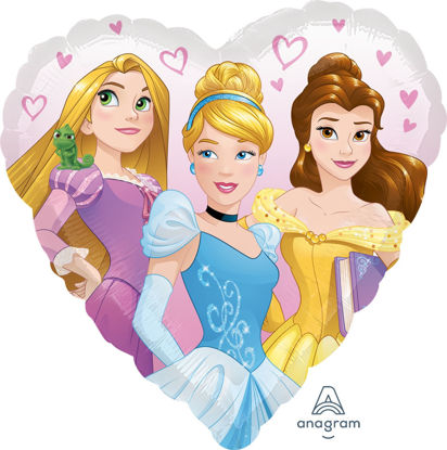 Picture of 17" Princess Dream Big Heart  (helium-filled)