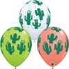 Picture of Birthday Party Cactus Balloon Bouquet of 7