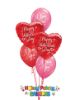 Picture of I love You! Valentine's Balloon Bouquet of 5