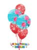 Picture of Mix & Match Red Hearts Mother's Day Balloon Bouquet of 5