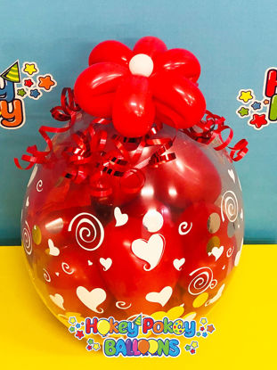 Picture of Mini Chocolate Lover - Stuffed Balloon Gift