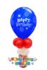 Picture of 11'' Birthday Sparkle Blue - Balloon Candy Cup