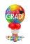 Picture of Colorful Graduation Balloon Candy Cup