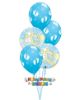 Picture of It's A Boy Soft Giraffe Balloon Bouquet