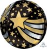 Picture of Happy New Year Shooting Stars Orbz Balloon (helium-filled)
