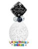 Picture of Birthday Elegant - Bring Your Own Gift - Stuffed Balloon with Foil Topper