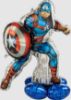 Picture of 58'' Marvel Avengers Captain America - AirLoonz Balloon (air-filled)