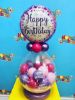Picture of Birthday Elegant - Bring Your Own Gift - Stuffed Balloon with Foil Topper
