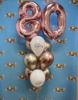 Picture of 26'' Rose Gold Number 8 - Foil Balloon (helium-filled)