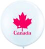 Picture of Patriotic Maple Leaf  3FT  Giant Balloon (helium-filled)