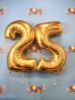 Picture of 26'' Gold Number 2 - Foil Balloon (helium-filled)