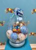 Picture of Welcome Baby - Stuffed Balloon Gift with Play Blanket, Silicone Teething Mitten and a Toy 