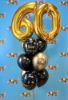 Picture of 26'' Gold Number 0 - Foil Balloon (helium-filled)