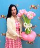 Picture of Flower Blossom Balloon Bouquet of 7