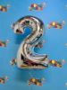 Picture of 26'' Silver Number 2 - Foil Balloon (helium-filled)