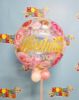 Picture of 22″ Birthday To You Pink Peonies - Deco Bubble Balloon (helium-filled)
