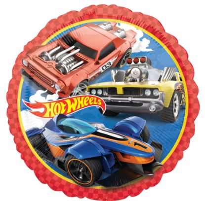 Picture of 18''  Hot Wheels - Foil Balloon (helium-filled)